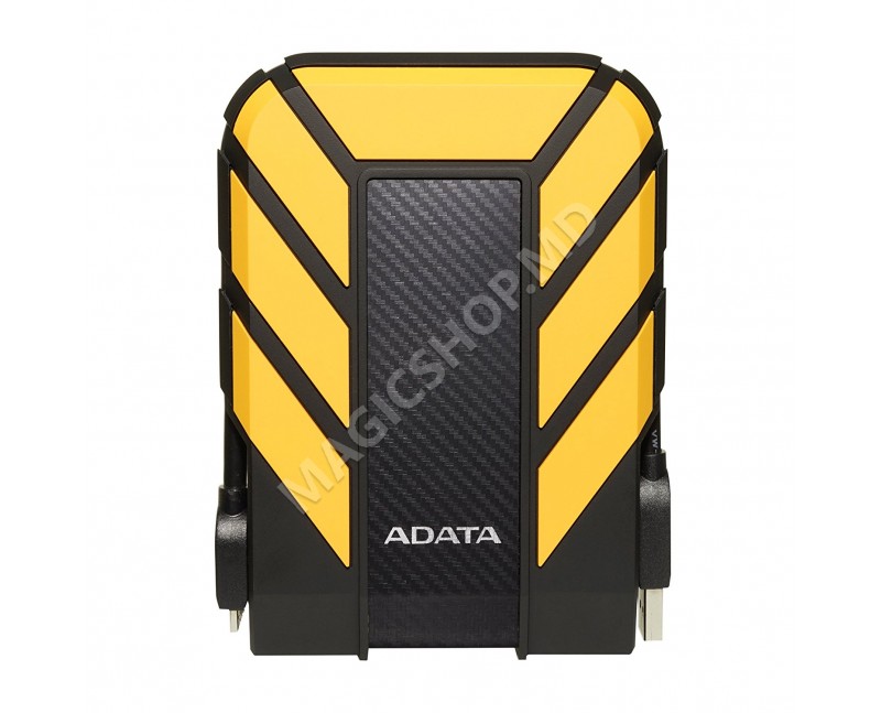 Внешний жесткий диск ADATA AHD710P-1TU31-CYL 2.5GB желтый