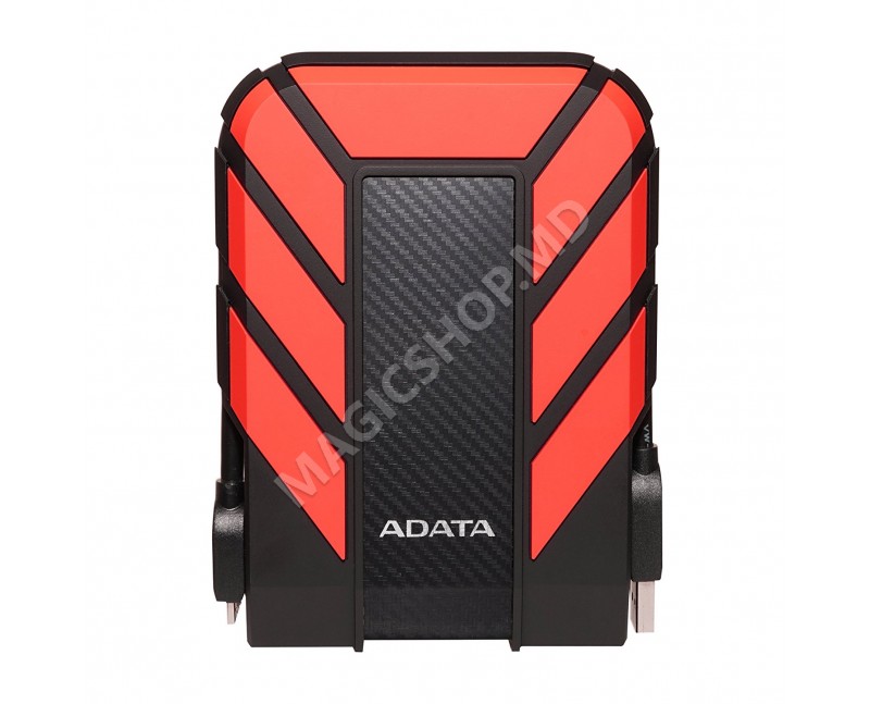 Внешний жесткий диск ADATA AHD710P-2TU31-CRD 2.5GB красный
