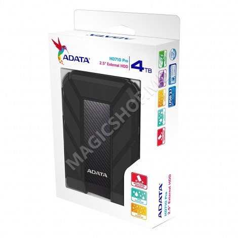 Hard disk extern ADATA AHD710P-4TU31-CBK 4000GB negru