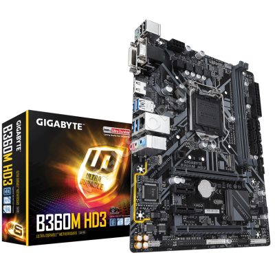 Placă de bază Gigabyte B360M HD3 1.0