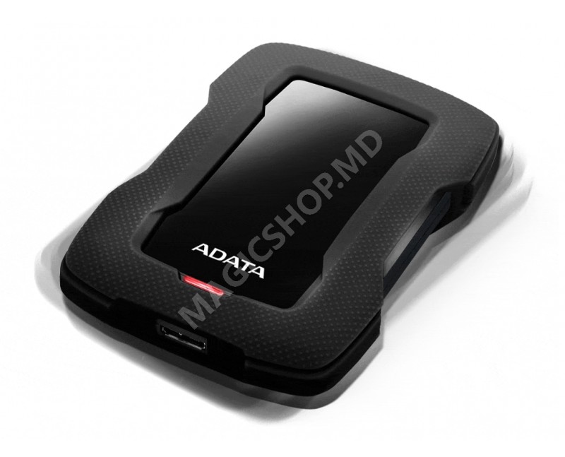 Внешний жесткий диск ADATA AHD330-2TU31-CBK 2.5GB черный