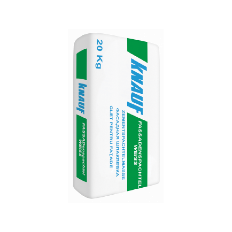 Glet pentru fatade KNAUF FASSADENSPACHRET WEIB 20kg