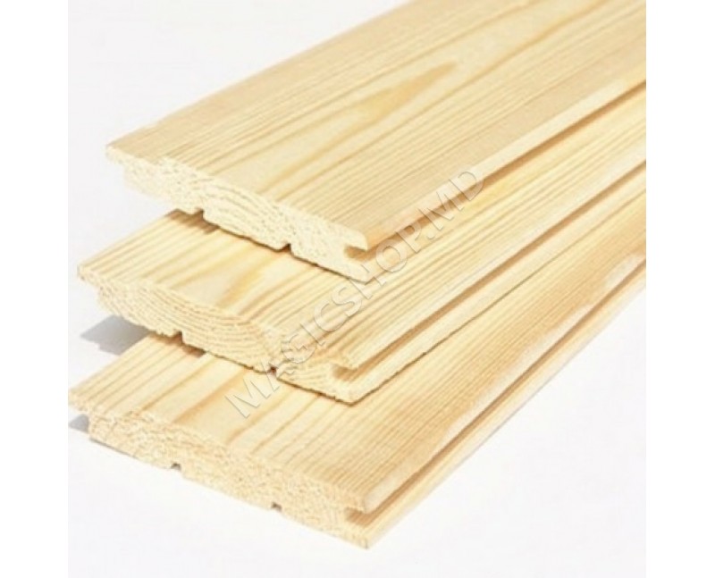 Lambriu lemn ANGARA Categoria A (m2) (2000x96x12,5 mm)