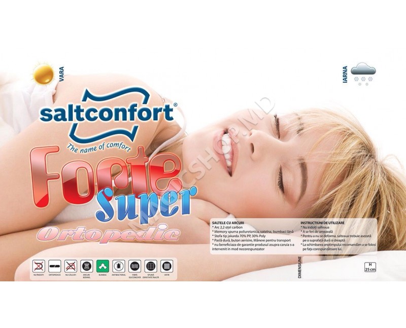 Saltea Salt Confort Forte super 70x190x30 cm