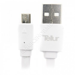 Cablu TELLUR Micro USB Alb