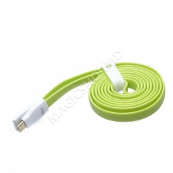 Кабель TELLUR магнитный Micro USB Зеленый