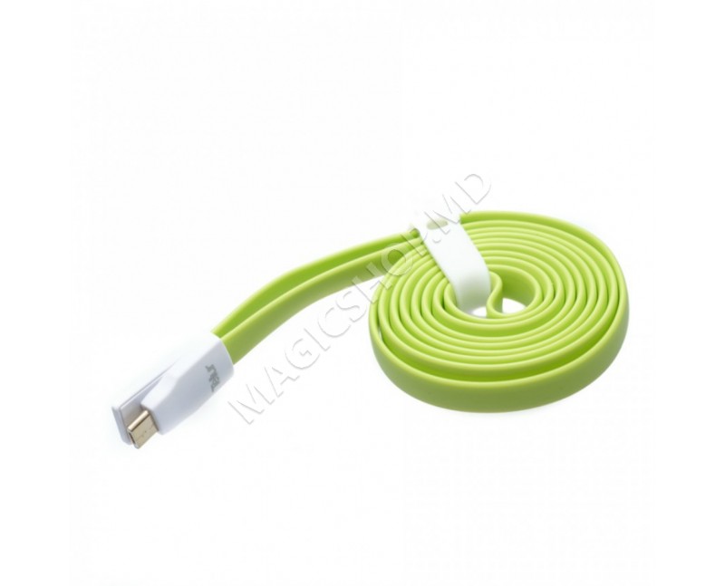 Кабель TELLUR магнитный Micro USB Зеленый