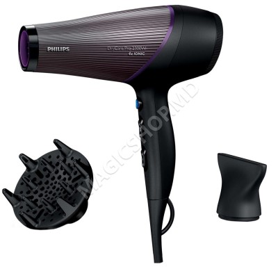 Uscător de păr PHILIPS BHD177/00 negru