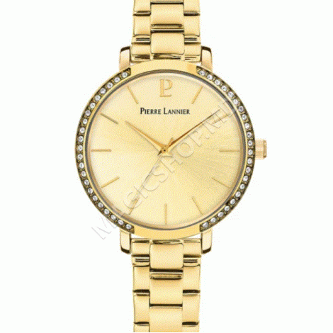 Set ceas și curea de damă Pierre Lannier
