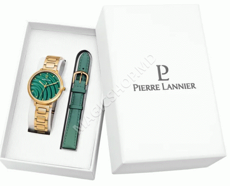 Ceas set pentru femei de la Pierre Lannier