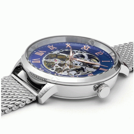 Un set cadou de ceasuri mecanice bărbătești de la Pierre Lannier, cu curea