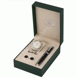 Ceas set bărbătesc Santa Barbara Polo & Racquet Club, Ø41 mm, 10 ATM