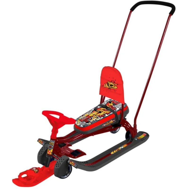 Sanie cu volan cu frina asorti sport 6 "TIMKA" ТС6