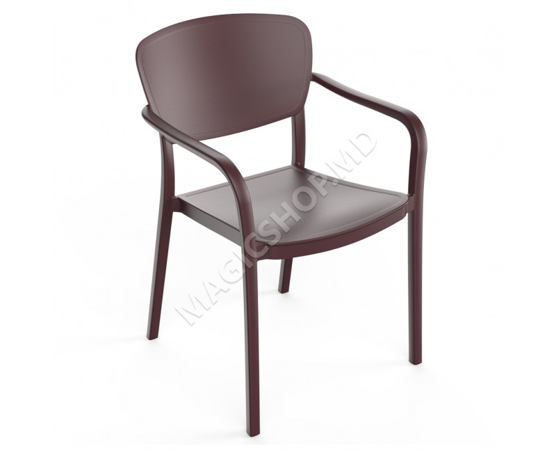 Стул для сада Blues (коричневый; желтый)