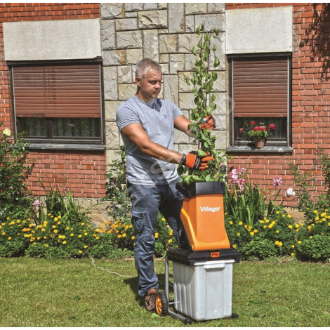 Электрический измельчитель веток Villager VC 2500