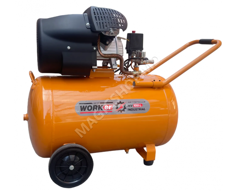 Compresor de aer TechnoWorker MV 100L 2200W