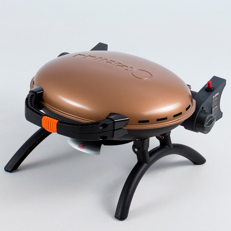 Grătar pe gaz O-GRILL 500T, (albastru, cream, orange, roșu)