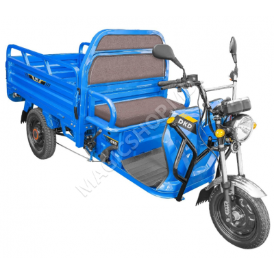 Электрический трехколесный велосипед DKD L2E-U 1200Вт 6х12В 45Ач