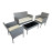 Set mobilier de gradina RENNES