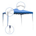 Cort Gardina Grup ISOLA 3x3m