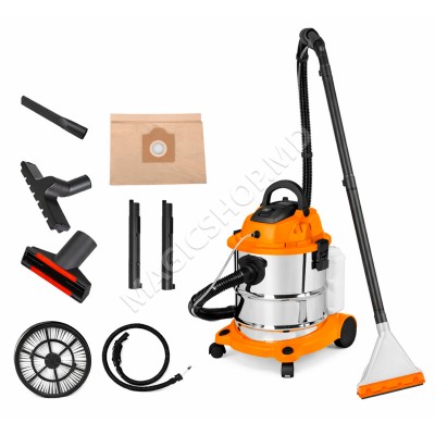 Пылесос 5 в 1 MWD211-20L TechnoWorker 1600 Вт (для сухой и влажной уборки)