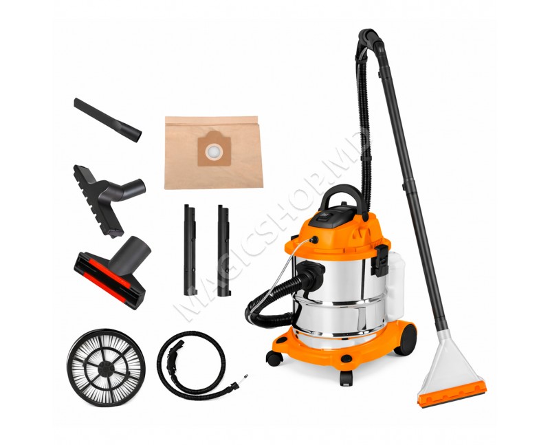 Пылесос 5 в 1 MWD211-20L TechnoWorker 1600 Вт (для сухой и влажной уборки)