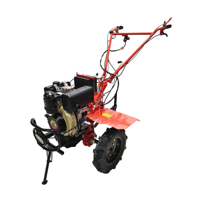 Motocultor motorină TechnoWorker 105 DE + freză 7cp