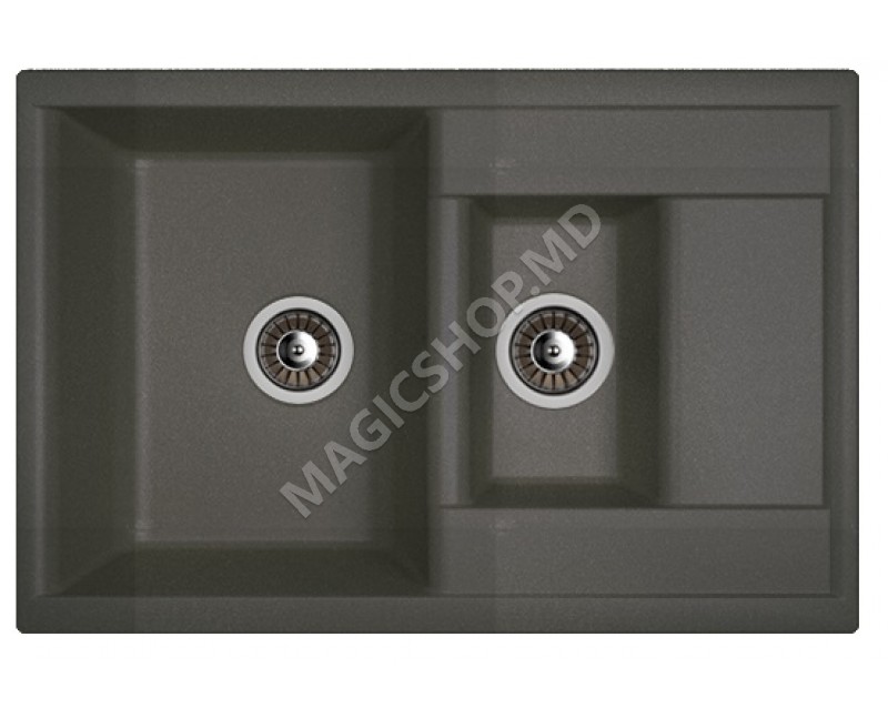 Chiuvetă Dr.Gans Astra 760K Alb alb 760x510 mm