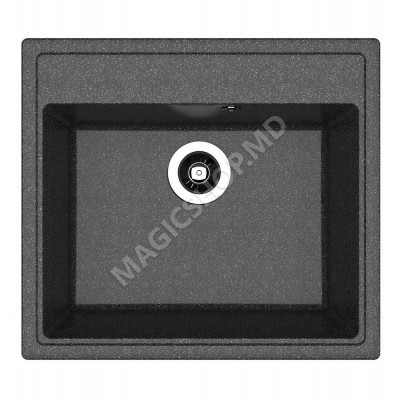 Chiuvetă Dr.Gans Nica 570 negru 570x510 mm