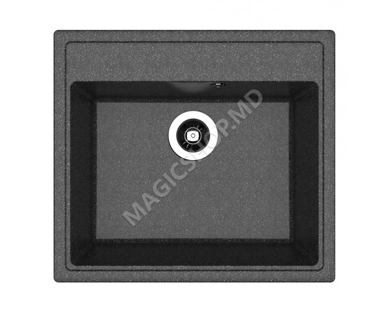 Chiuvetă Dr.Gans Nica 570 negru 570x510 mm