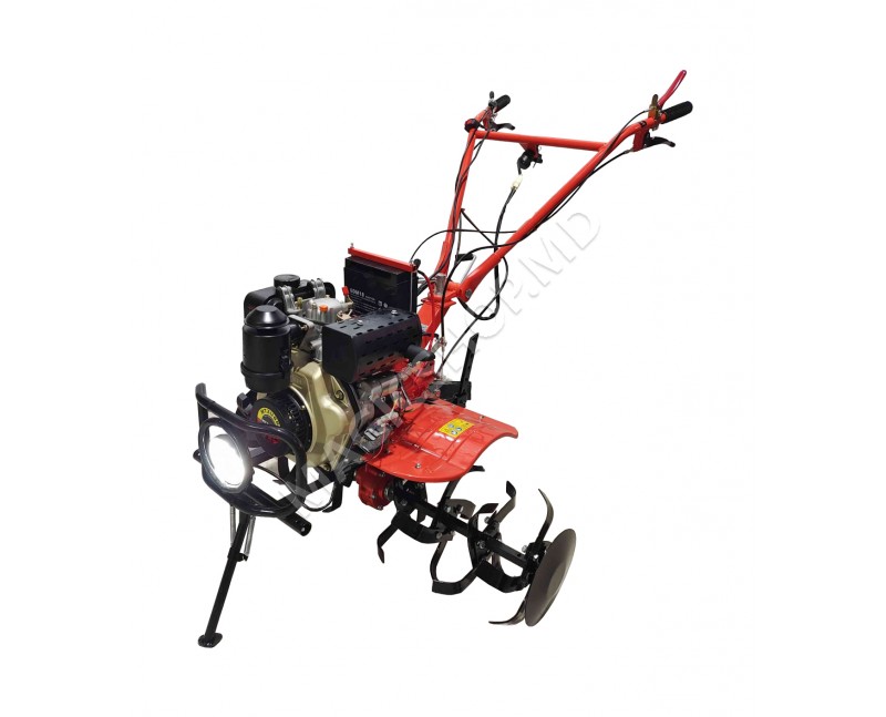 Дизельный мотоблок TechnoWorker 100 DE + фреза. Дизель