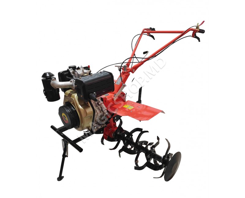 Дизельный мотоблок TechnoWorker 135 D + фреза