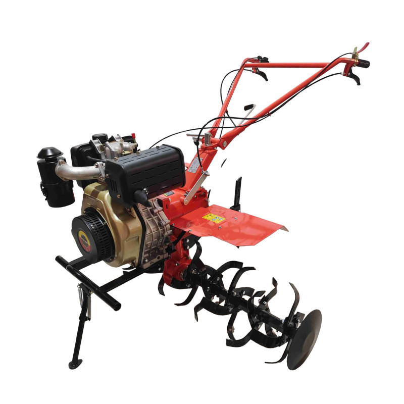 Motocultor motorină TechnoWorker 135 D + freză 10cp