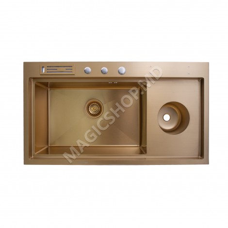 Chiuveta handmade SanDonna HD9250 (Negru)