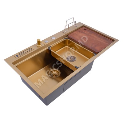 Chiuveta handmade SanDonna HD9250 (Negru)