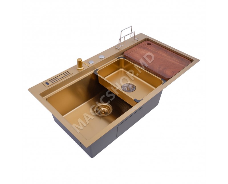 Chiuveta handmade SanDonna HD9250 (Negru)