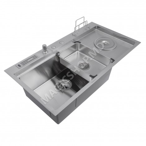 Chiuveta handmade SanDonna HD9250 (Crom Satin)