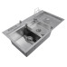 Chiuveta handmade SanDonna HD9250 (Crom Satin)
