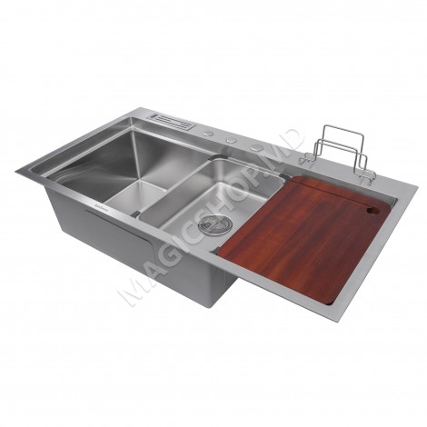 Chiuveta handmade SanDonna HD9250 (Crom Satin)