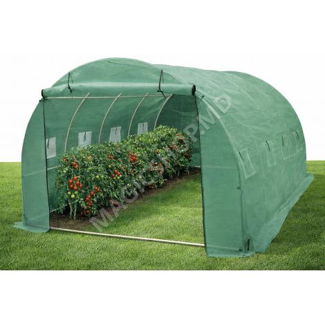 Теплица для сада TECHNOWORKER 832 GREEN 8x3x2 м 170 г/м2 УФ-фильтр