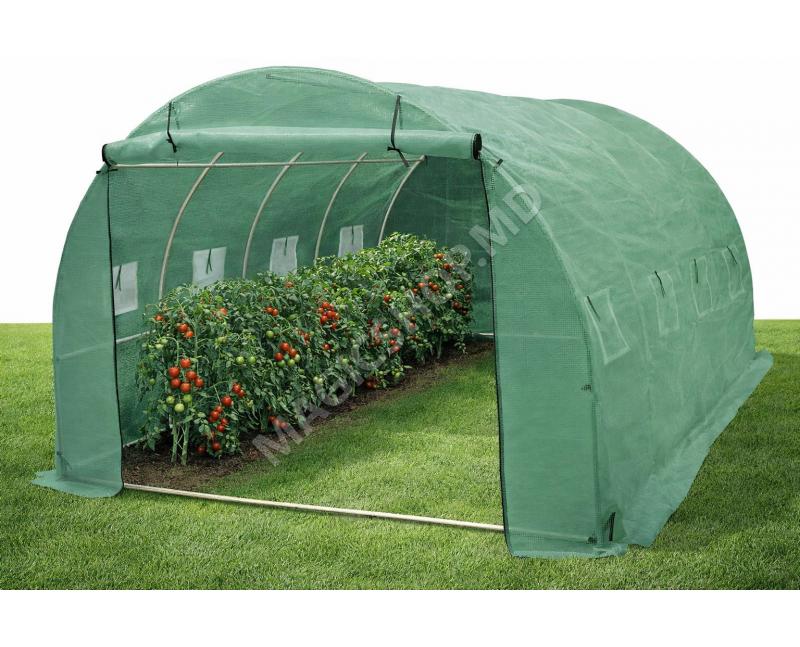 Теплица для сада TECHNOWORKER 832 GREEN 8x3x2 м 170 г/м2 УФ-фильтр