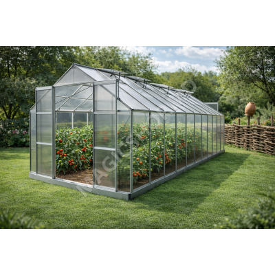 Садовая теплица TECHNOWORKER, поликарбонат 63, 6х3,1х2,47 м