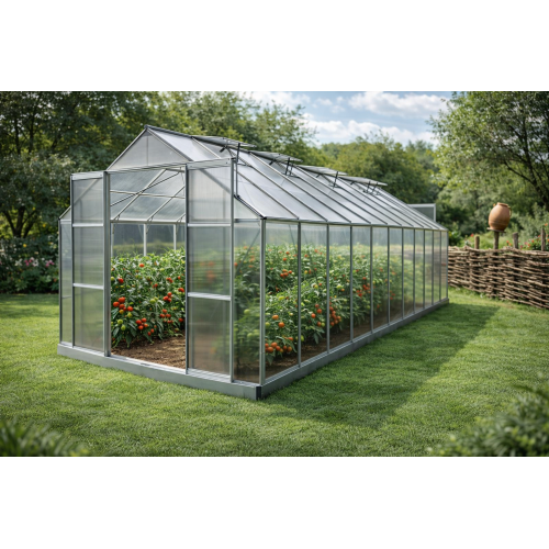 Sera de gradina TECHNOWORKER Policarbonat 63, 6x3,1x2,47 m