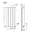 Radiator baie din otel Orion HB-R35S102 1838×408