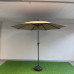 Umbrelă soare, pe picior, diametru d.2,7 m Bej, Maro, Antracit