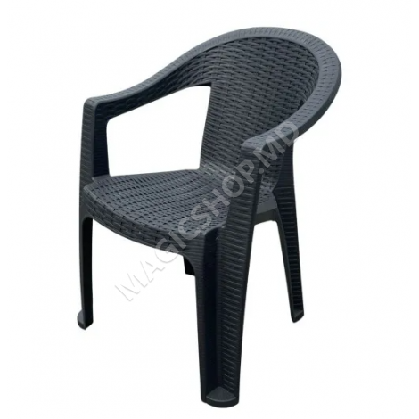 Садовый/кемпинговый комплект RATTAN 120x60 см с 6 стульями, коричневый
