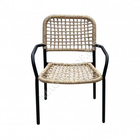 Стул Poliratan металл, бежевый