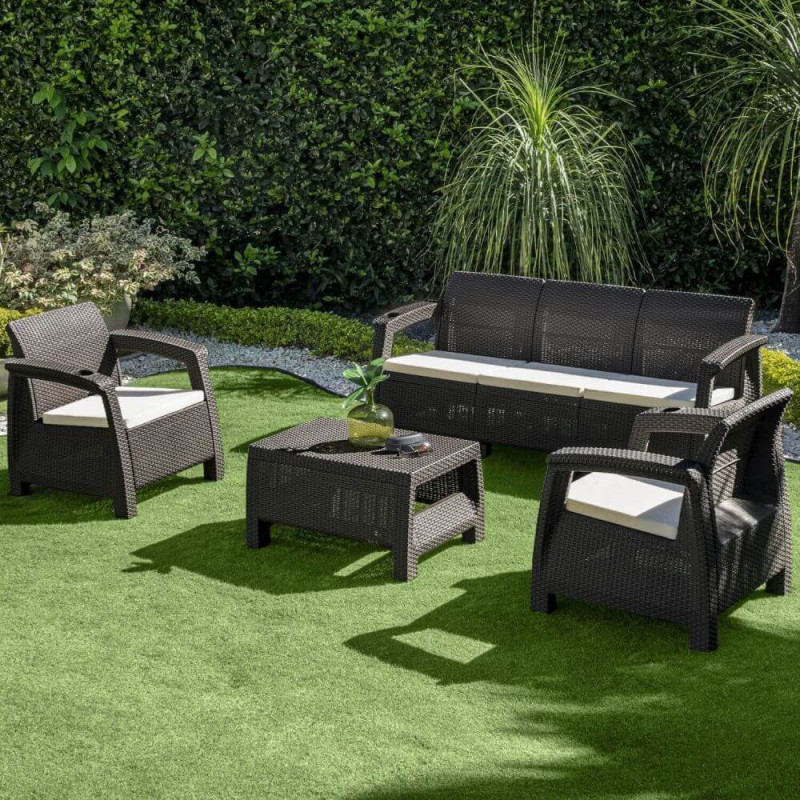 Set mobila pentru terasa 5 persoane FERRARA ELEGANCE