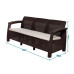 Set mobila pentru terasa 5 persoane FERRARA ELEGANCE