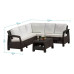 Set mobila pentru terasa 5 persoane Ferrara Fancy